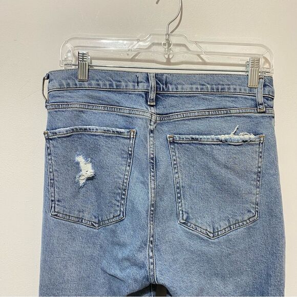 AGOLDE Nico High Rise Slim Fit Jeans in Rooted - Picture 6 of 10